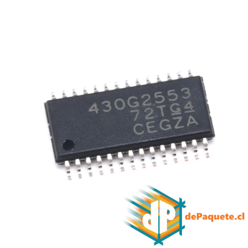 Microcontrolador 16 bits MSP430G2553 IPW28